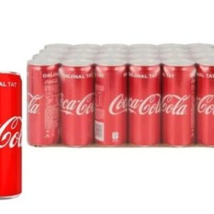 Coca Cola Kutu 330 ml 24 pieces