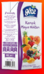 Göze fruit juice 200 ml x27 pieces