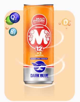 DARK BLUE ENERGY DRİNK 500 ml - 24 pieces - Görsel 5