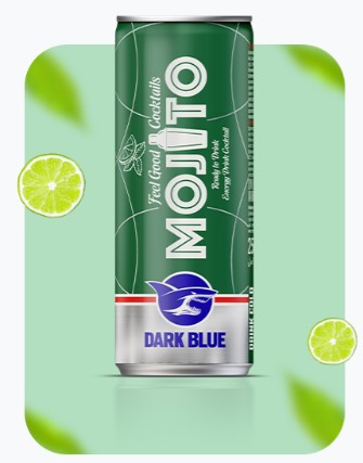 DARK BLUE ENERGY DRİNK 500 ml - 24 pieces - Görsel 3