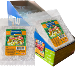 Mutlu Baharat Citric Acid (Lemon Salt) 60 g....20 pocket